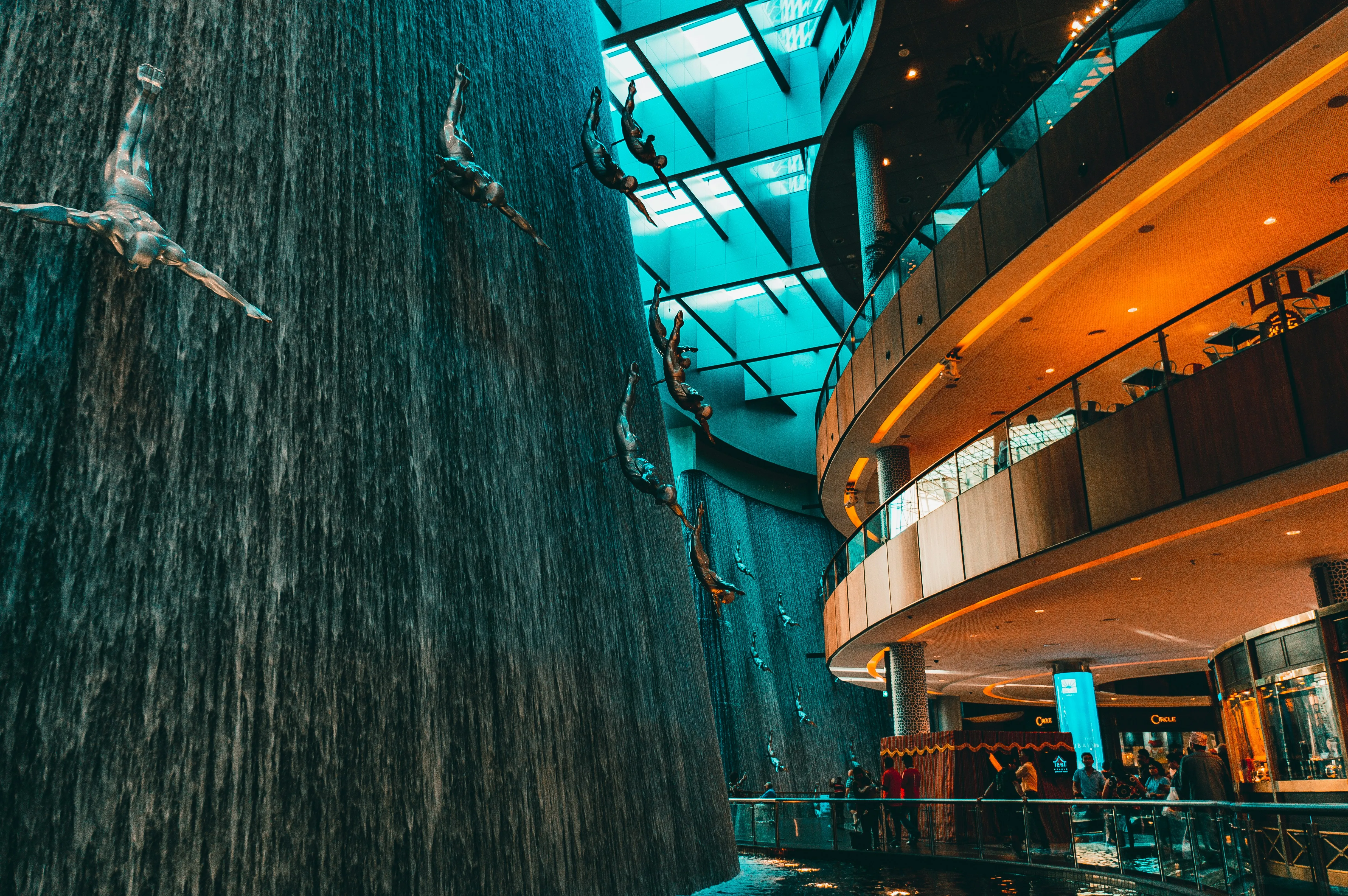 Dubai Mall & Dubai Fountain (Dubai)